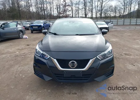 2021 Nissan Versa Sv Xtronic Cvt из США, поврежденный, VIN 3N1CN8EV9ML885117